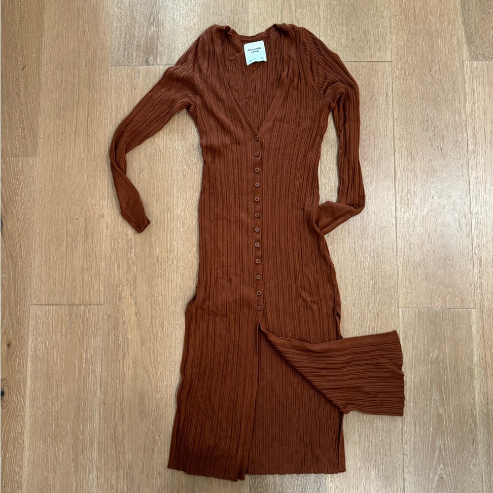 Abercrombie & Fitch cardigan sweater dress